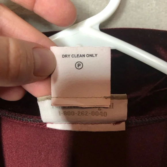 VTG Velvet Maxi Dress Womens M Burgandy Whimsigoth Dark Fairy Academia Victorian - Picture 6 of 8